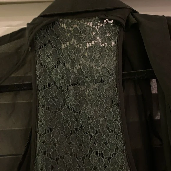 Navy Casual Button Down Shirt with Breathable Fabric and Relaxed Fit - Picture 6 of 8